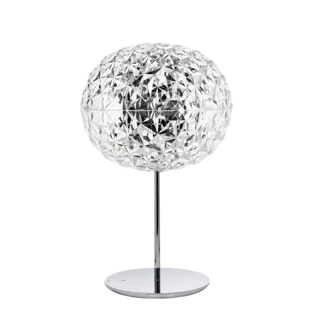 Lampada da tavolo Planet Kartell in tecnopolimero sfaccettato 53 cm