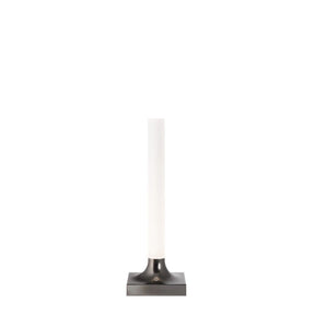 Lampada da tavolo Goodnight Kartell in PMMA color titanio 29 cm