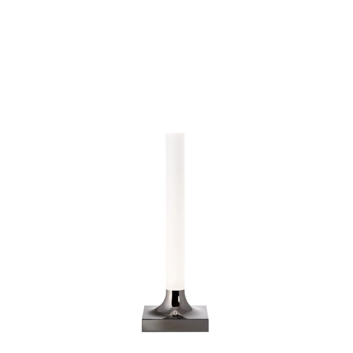 Lampada da tavolo Goodnight Kartell in PMMA color titanio 29 cm