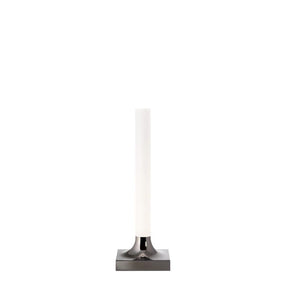 Lampada da tavolo Goodnight Kartell in PMMA color titanio 29 cm