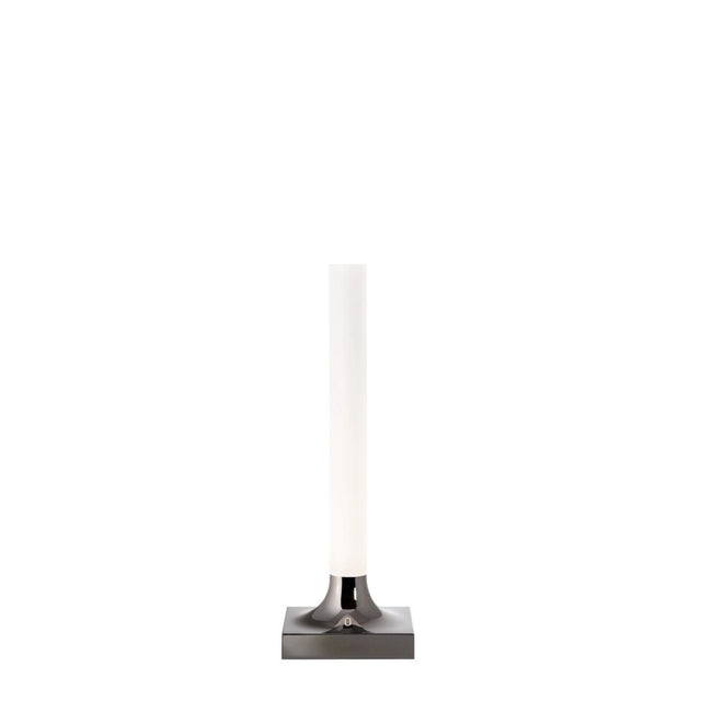 Lampada da tavolo Goodnight Kartell in PMMA color titanio 29 cm