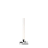 Lampada da tavolo Goodnight Kartell in PMMA finitura cromo lucido 29 cm
