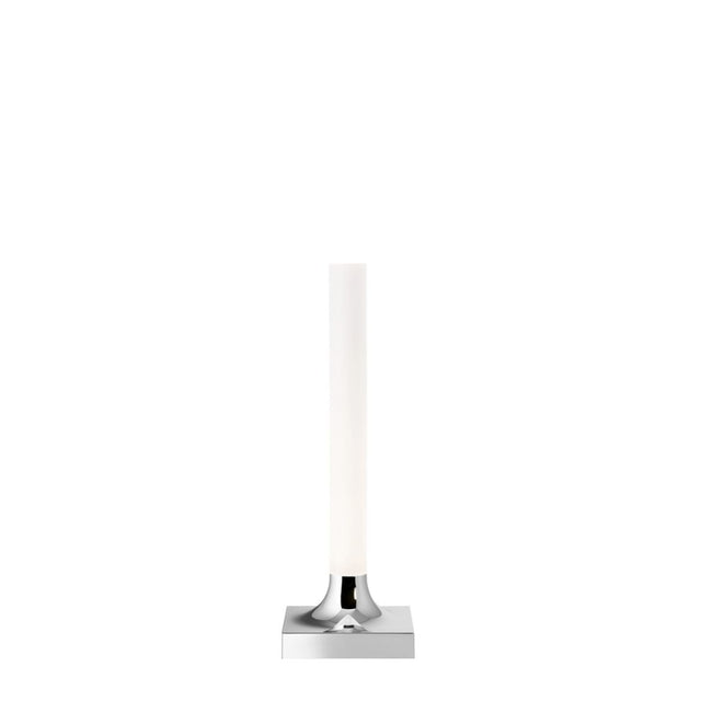 Lampada da tavolo Goodnight Kartell in PMMA finitura cromo lucido 29 cm