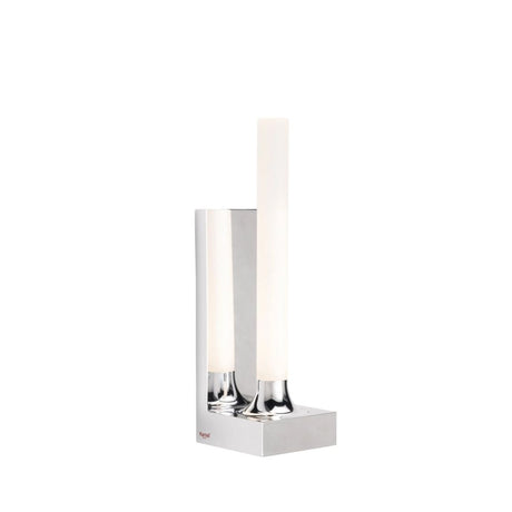 Lampada da parete Goodnight Kartell in PMMA finitura cromo 29 cm