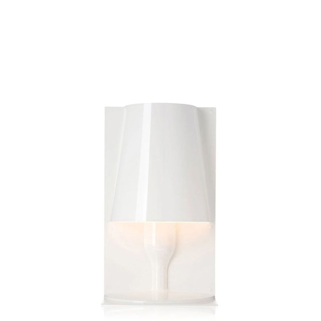 Lampada da tavolo Take Kartell in policarbonato bianco 31 cm