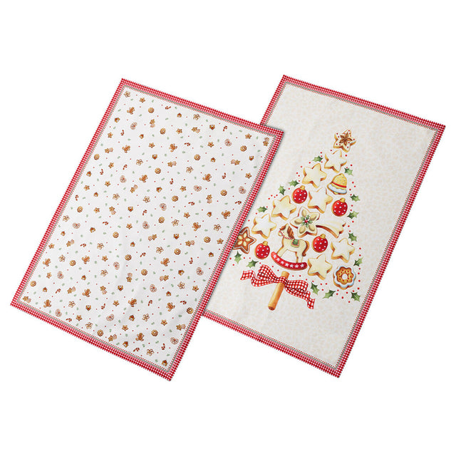 Canovacci cucina Winter Bakery Delight Villeroy & Boch in cotone 50x70 cm