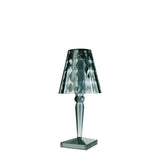 KARTELL Big Battery Lampada da Tavolo Azzurro 37cm PMMA Plug Version