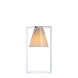 Lampada da tavolo Light-Air Kartell in tecnopolimero beige 32 cm
