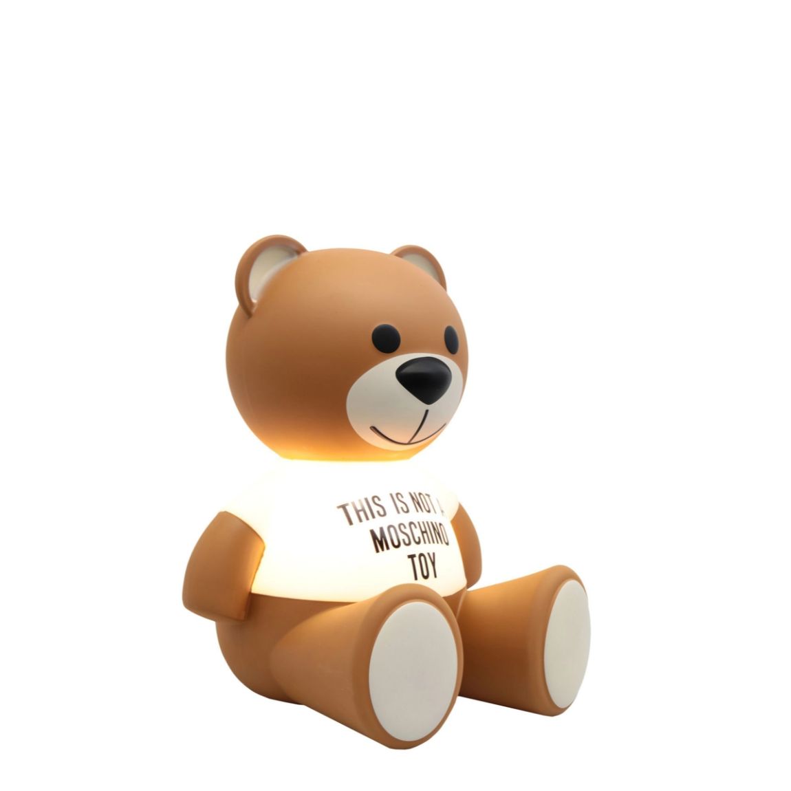 KARTELL Toy Moschino Lampada da Tavolo Marrone Bianco 30x25cm