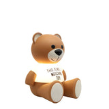 KARTELL Toy Moschino Lampada da Tavolo Marrone Bianco 30x25cm