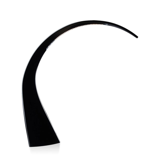 Lampada da tavolo Taj Kartell in PMMA nero altezza 62 cm