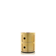 Componibili Kartell in ABS metallizzato oro lucido 40x32 cm