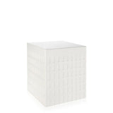 KARTELL Eur Sgabello Sedia Bianco Opaco 36x45cm