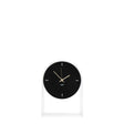 Orologio da tavolo Air du Temps Kartell in tecnopolimero trasparente 22x30 cm