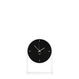 Orologio da tavolo Air du Temps Kartell in tecnopolimero trasparente 22x30 cm