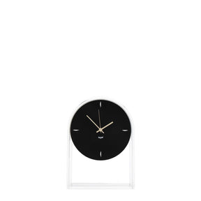 Orologio da tavolo Air du Temps Kartell in tecnopolimero trasparente 22x30 cm