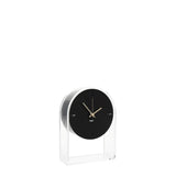 KARTELL Air Du Temps Orologio da Tavolo Trasparente Nero 22x30cm