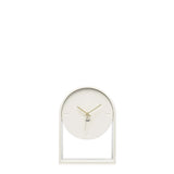 Orologio da tavolo Air du Temps Kartell in tecnopolimero bianco 22x30 cm