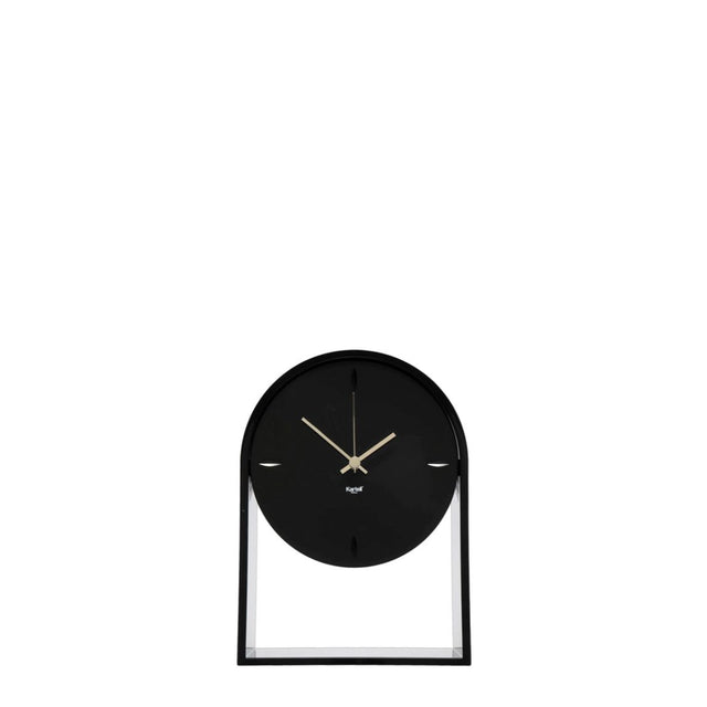 Orologio da tavolo Air du Temps Kartell in tecnopolimero nero 22x30 cm