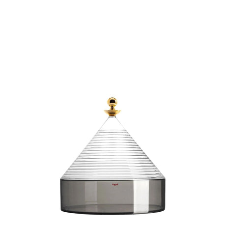 Contenitore Trullo Kartell in tecnopolimero fumè 25x27 cm