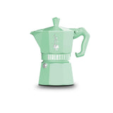 BIALETTI Exclusive Green Moka Coffee Maker 6 Cups Green Aluminium