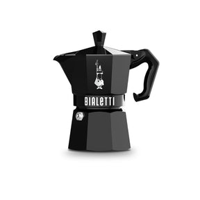 Caffettiera Moka Exclusive Bialetti in alluminio nero 6 tazze
