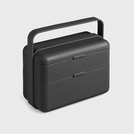 Lunchbox Bauletto Blim Plus in plastica con posate 18x17,5 cm