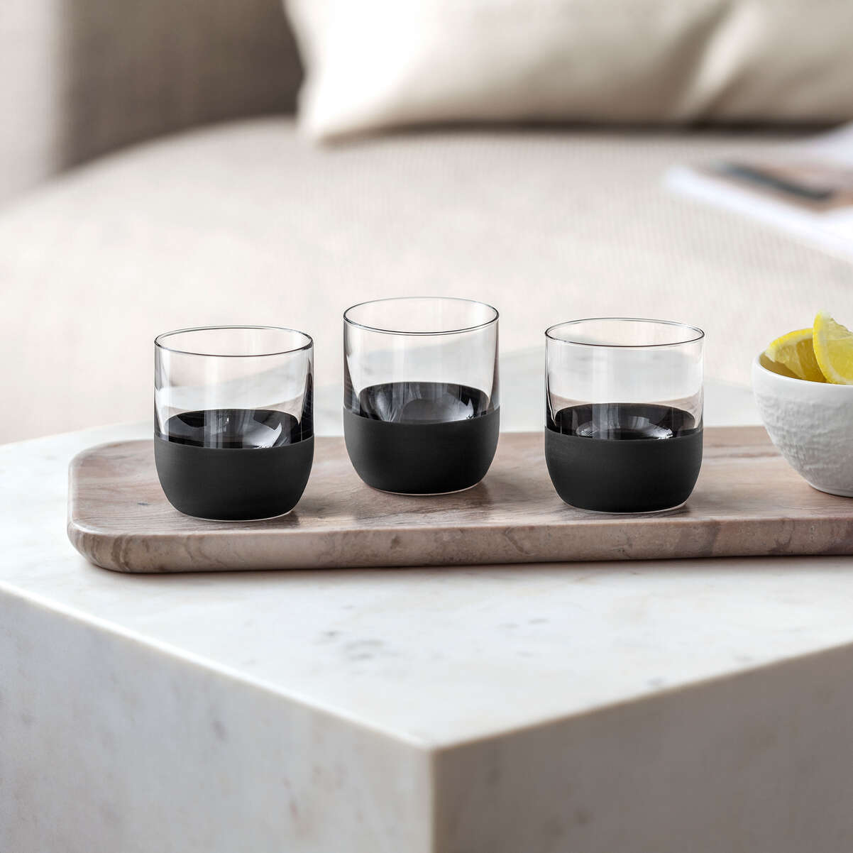 VILLEROY & BOCH Manufacture Rock Set 4 Bicchieri da Shot Liquore 40ml Cristallo