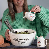 SIMPLE DAY Oil and Vinegar Set Cruet Vinegar Cruet A Thread of Oil A Drop of Vinegar 250ml Stoneware