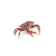 Scultura Granchio Rosso Lladrò in porcellana lucida 14x28 cm