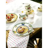 VILLEROY & BOCH French Garden Fleurence Piatto Colazione 21cm Porcellana