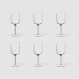 Calice vino bianco NewMoon Villeroy & Boch in cristallo asimmetrico 120 ml