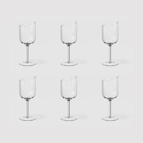 Calice vino bianco NewMoon Villeroy & Boch in cristallo asimmetrico 120 ml
