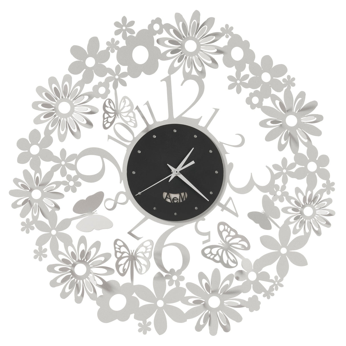Orologio da parete Margherite Arti & Mestieri in metallo diametro 50 cm