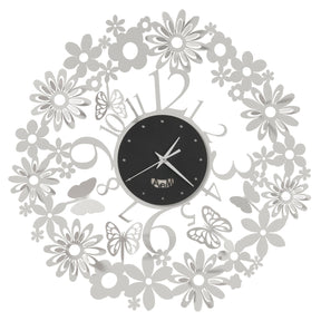Orologio da parete Margherite Arti & Mestieri in metallo diametro 50 cm