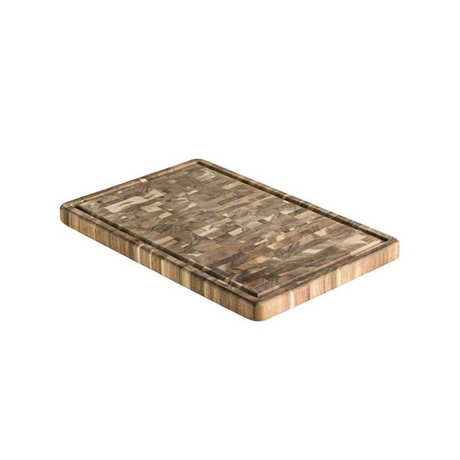 Tagliere Premium Brandani in legno d'acacia rettangolare 46x30x3 cm