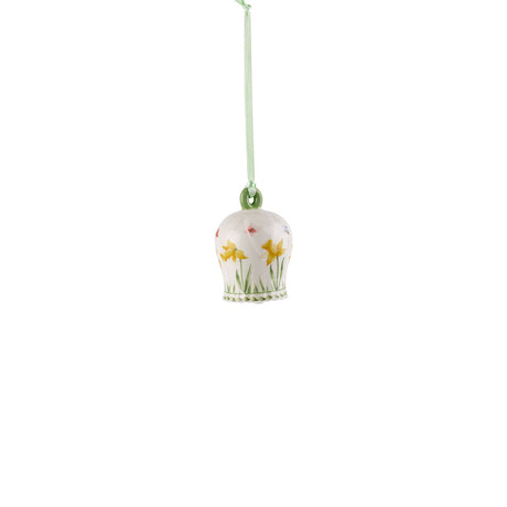 Campanella Pasqua Villeroy & Boch in porcellana decorata 6 cm