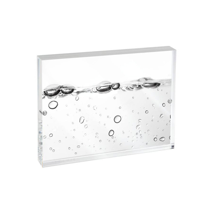 Portafoto Mascagni Casa in acrilico trasparente magnetico 20x25 cm