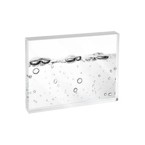 Portafoto Mascagni Casa in acrilico trasparente magnetico 20x25 cm