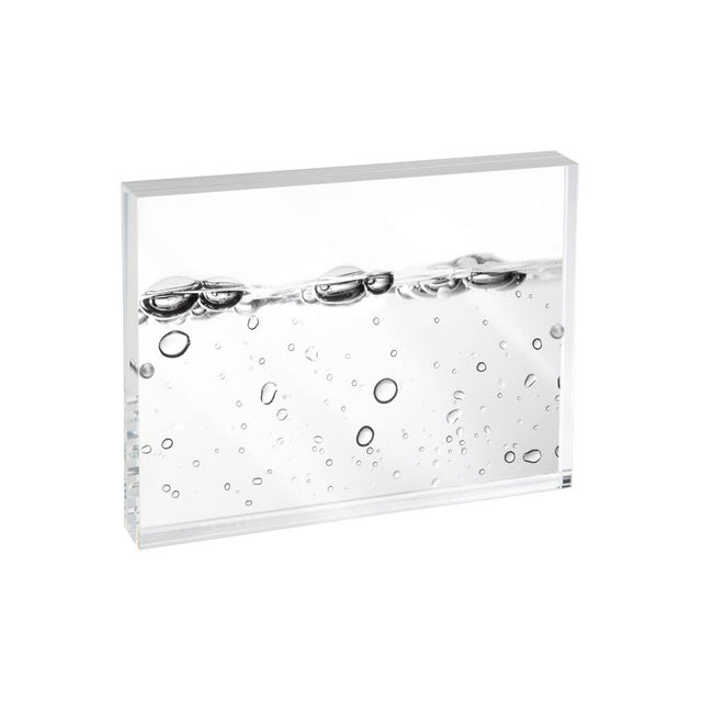Portafoto Mascagni Casa in acrilico trasparente magnetico 20x25 cm