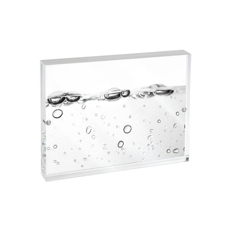 Portafoto magnetico Mascagni Casa in acrilico trasparente 17,5x23 cm