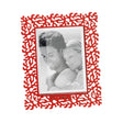 Portafoto Corallo Arti & Mestieri in ferro rosso 26x21 cm