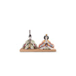 Statuine Hina Dolls Lladrò in porcellana decorata 25x41 cm