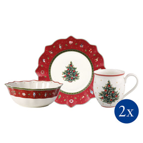 Set colazione Toy's Delight Villeroy & Boch in porcellana decorata 6 pezzi