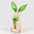 Coniglio di Pasqua EDG in tessuto rosa altezza 60 cm