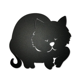 Porta umidificatore Gatto Arti & Mestieri in metallo sagomato design
