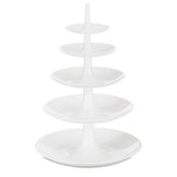 Alzata Babell Big Koziol in materiale organico bianco 53 cm