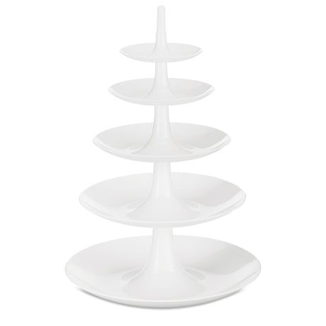 Alzata Babell Big Koziol in materiale organico bianco 53 cm
