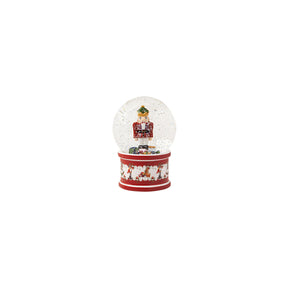 Palla di neve Villeroy & Boch con schiaccianoci in vetro 17 cm