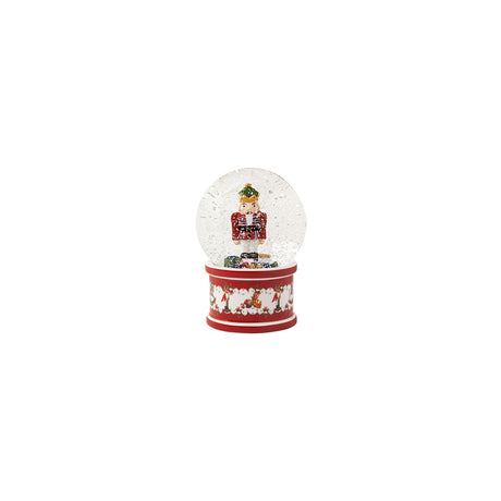 Palla di neve Villeroy & Boch con schiaccianoci in vetro 17 cm